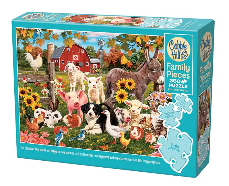 Family Farm 350 Piece  Family Puzzle