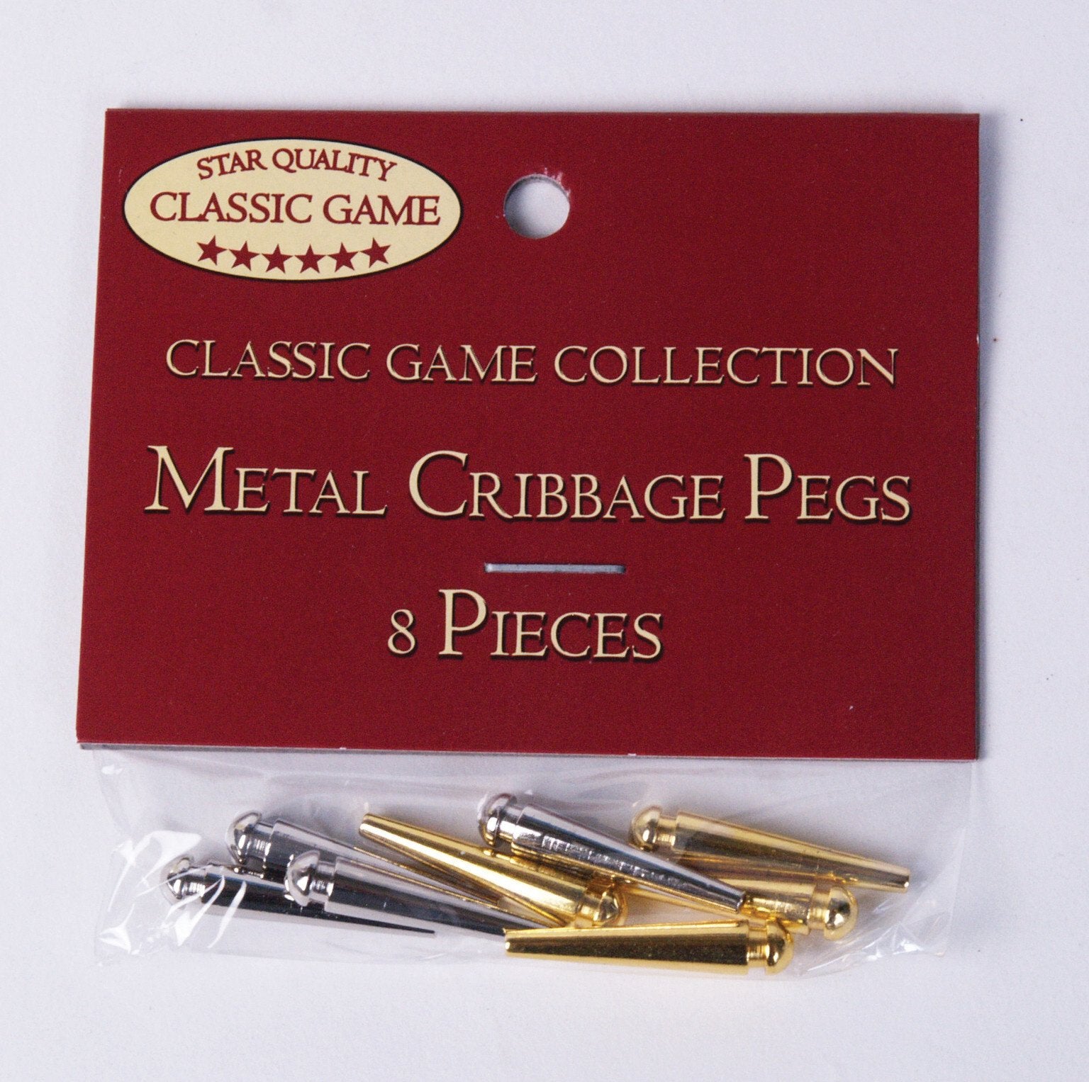 Metal Cribbage Pegs