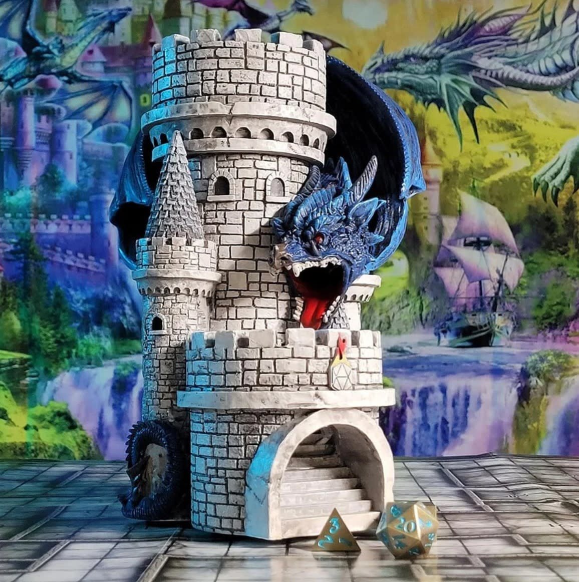 Dragon's Keep Dice Tower -