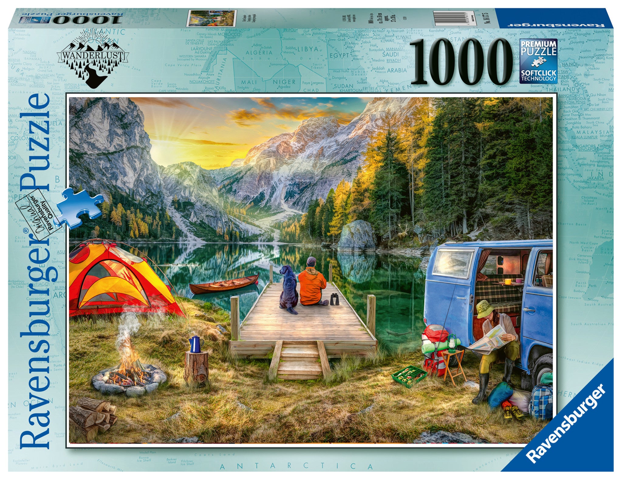 Calm Campsite 1000pc Puzzle