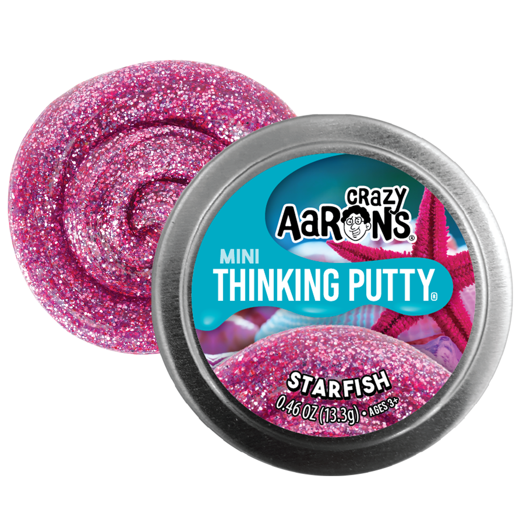 Starfish Thinking Putty 2" Tin