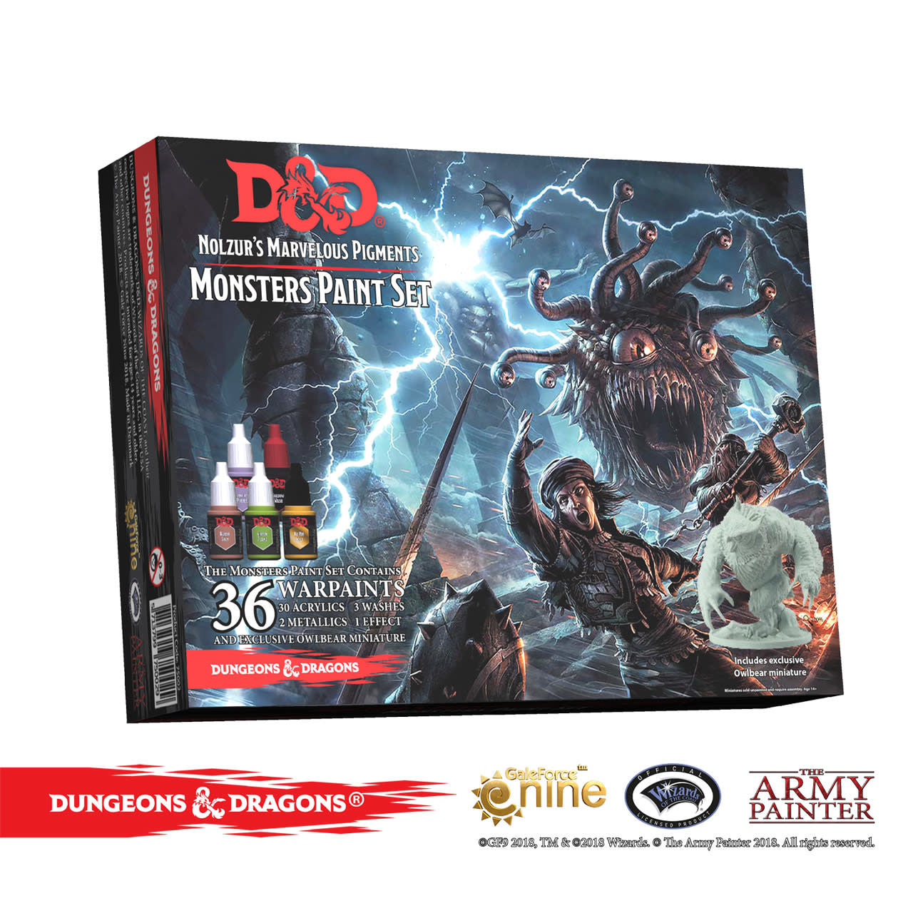 D&D Minis: Monster Paint Set