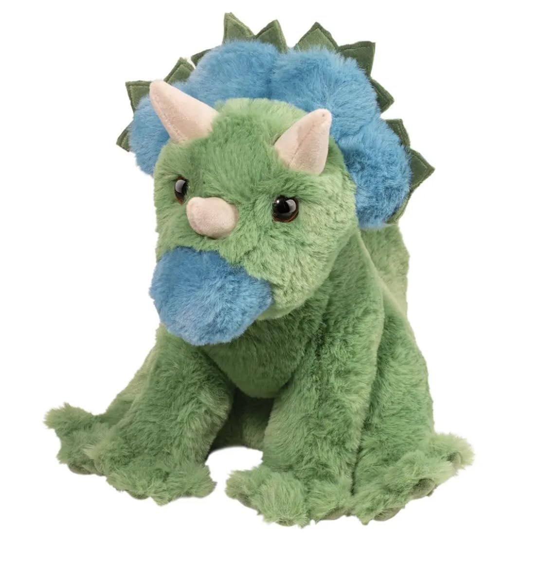 Roarie Green Triceratops Plush
