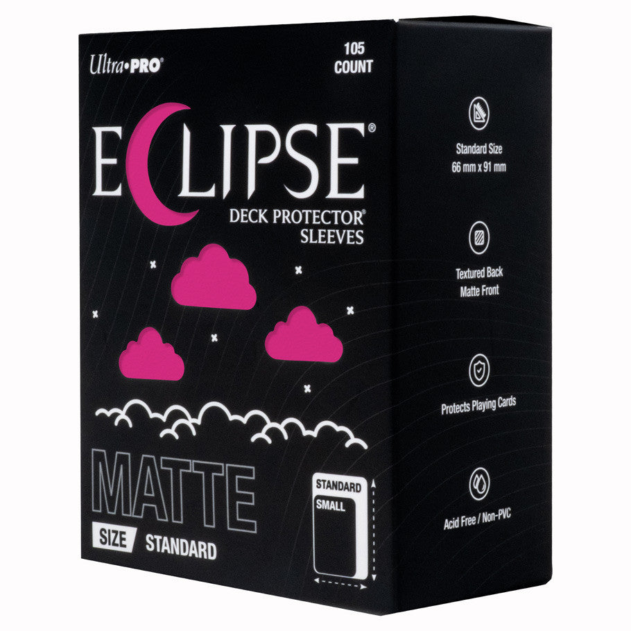 Card Sleeves: Eclipse: Matte Hot Pink (105)