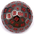d100: Metal Titan's Fist Black with Blood