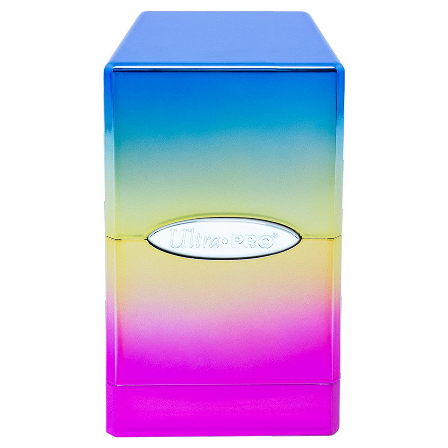 Deck Box: Satin Tower Hi-Gloss Rainbow