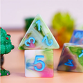 Field of Spring Poly 7 Dice Set