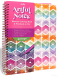 Artful Notes Notebook: Reverse Color, Take Notes: Geoscape