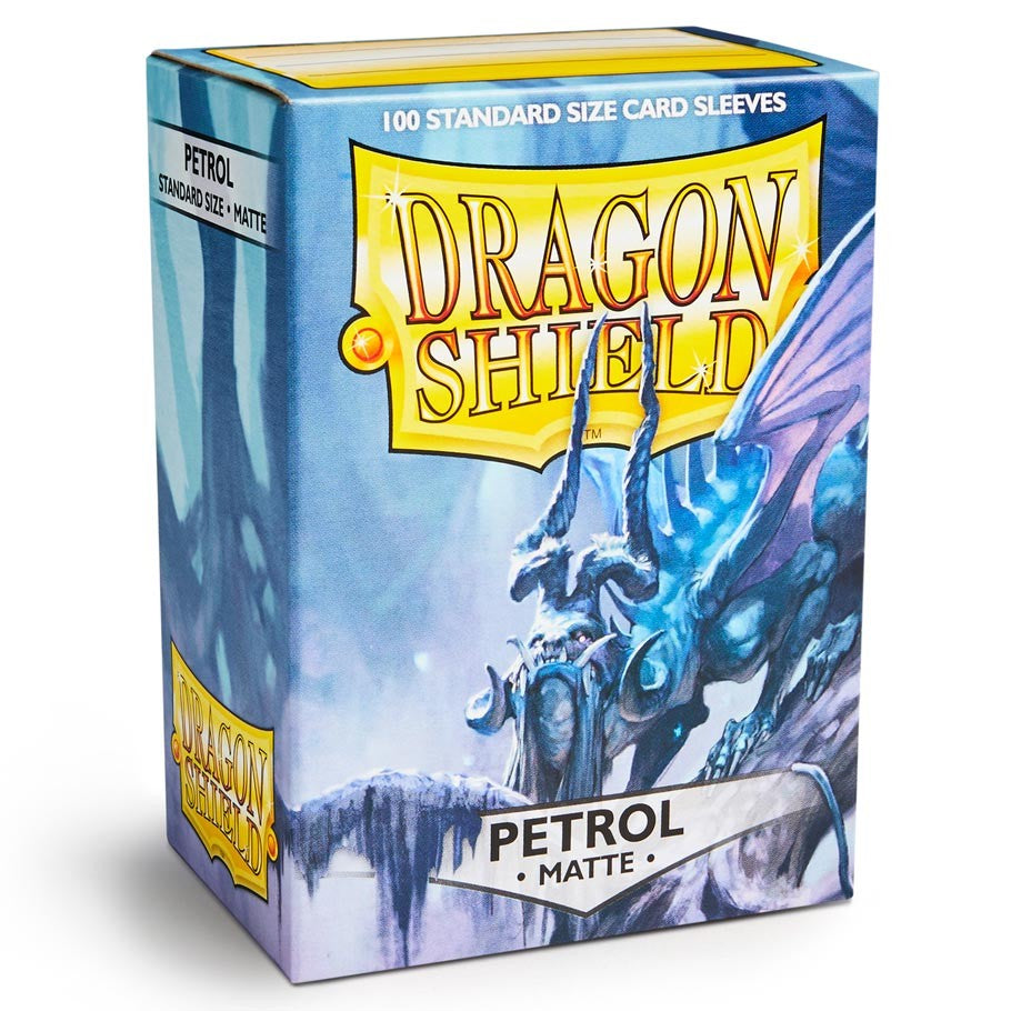 Card Sleeves: Dragon Shields: (100) Matte Petrol
