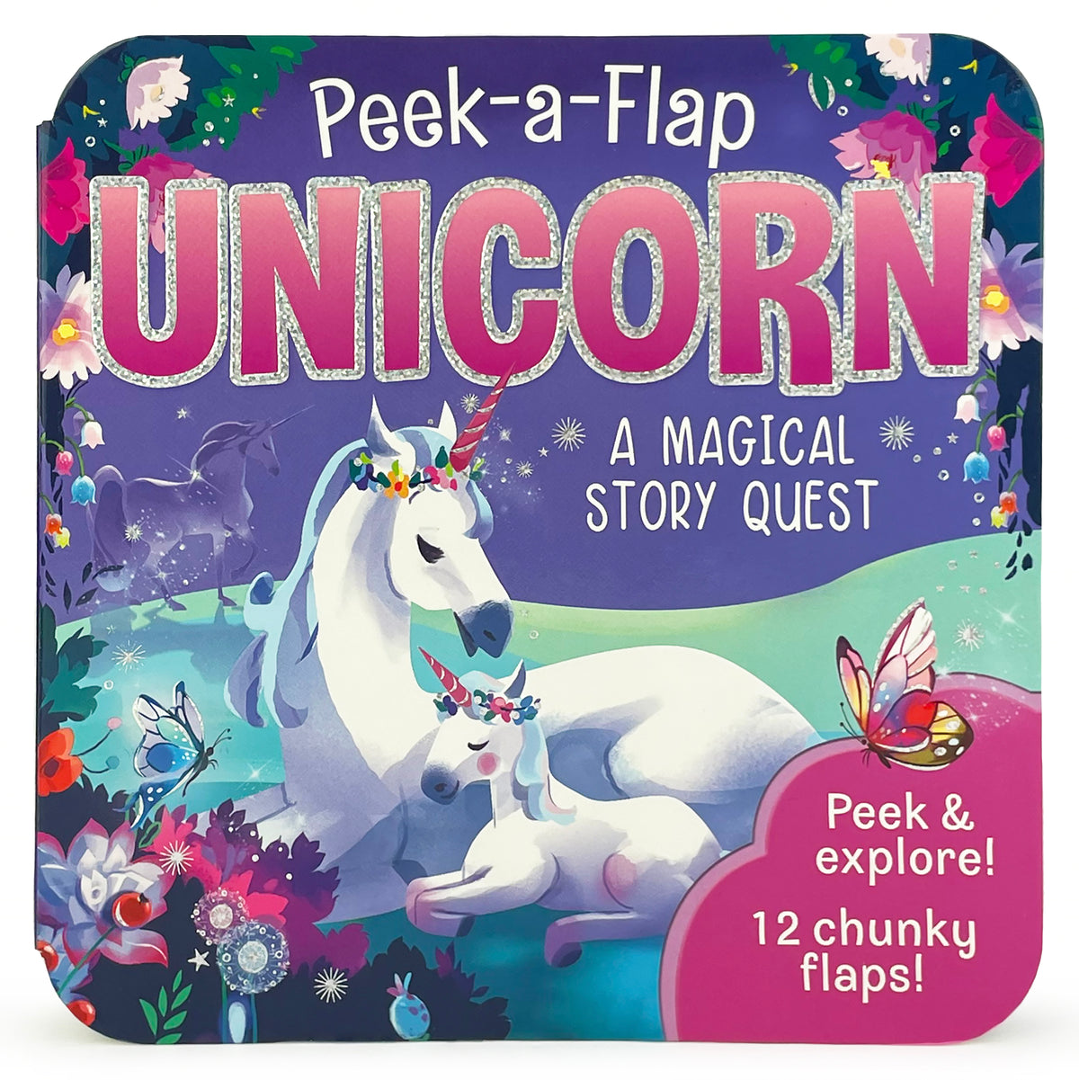 Peek-a-Flap Unicorn Book