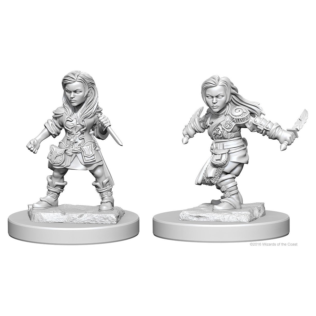D&D Minis: W1 Halfling Female Rogue