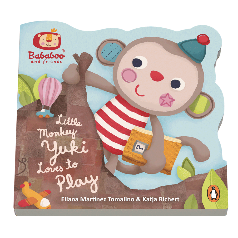 Little Monkey Yuki Likes to Play Board Book