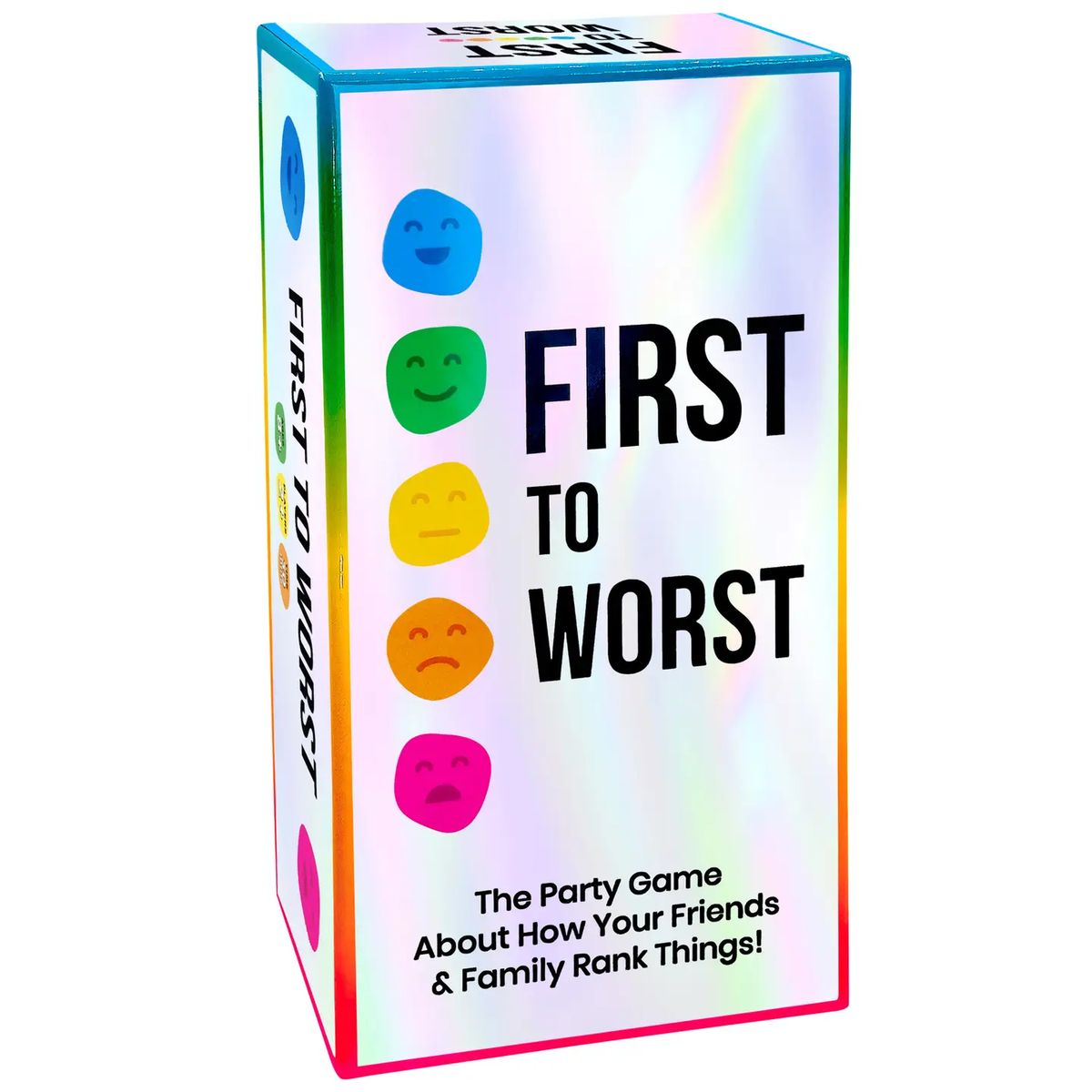First to Worst: How Your Friends & Family Rank Things