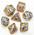 Desert Bull Head Poly 7 Dice Set
