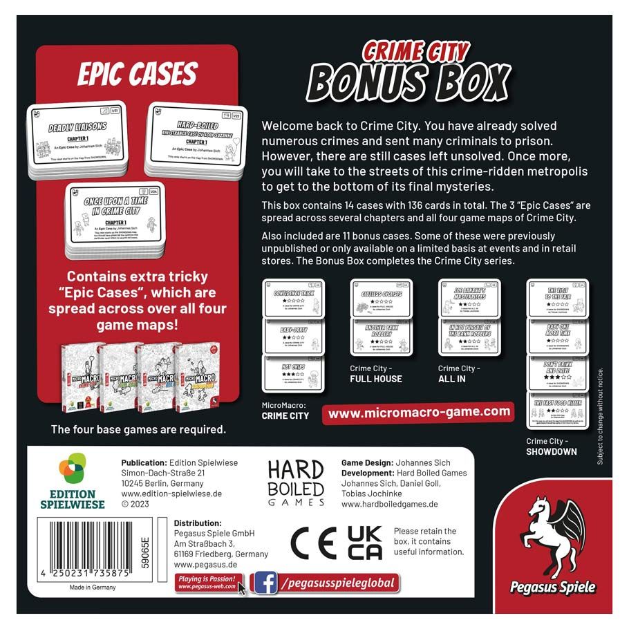 MicroMacro: Crime City: Bonus Box