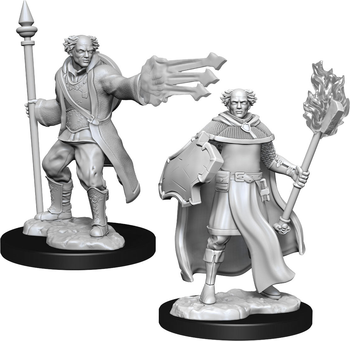 D&D Minis: W13 Multiclass Cleric + Wizard Male