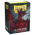 Card Sleeves: Dragon Shield: 100ct Matte Blood Red