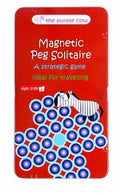 Magnetic Peg Solitaire Travel Game