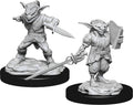 D&D Minis: W15 Male Goblin Rogue & Female Goblin Bard