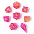 Wyrmforged Rollers - Dragon Bait Rounded Edge Poly 7 Dice Set