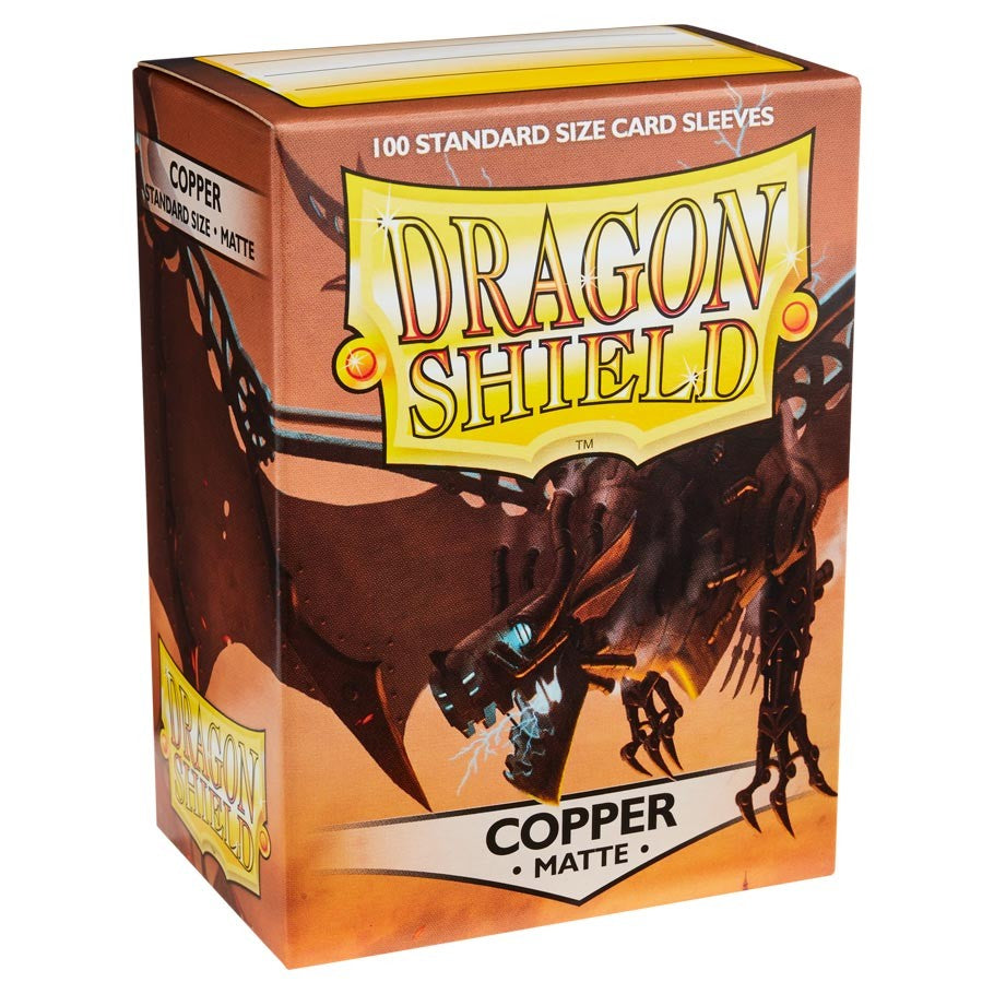 Card Sleeves: Dragon Shields: 100ct Matte Copper