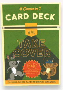 "Take Cover" 4 in 1 Card Game