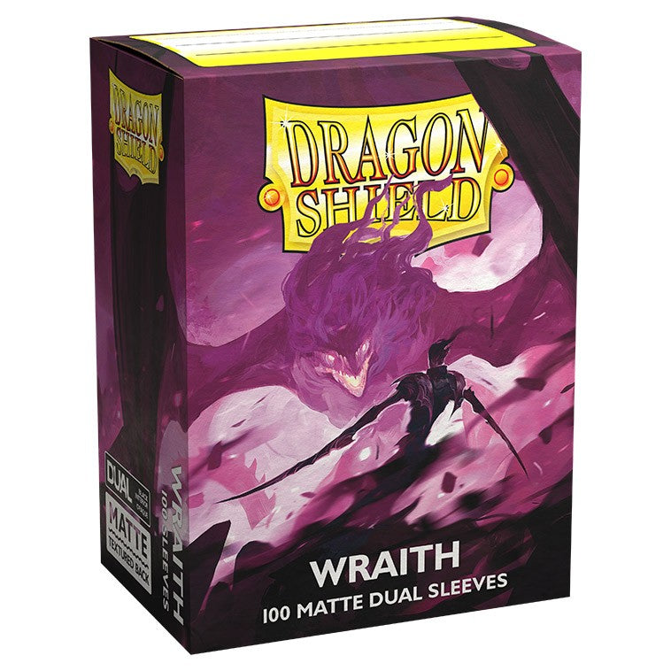 Card Sleeves: Dragon Shield: 100ct Dual Matte Wraith