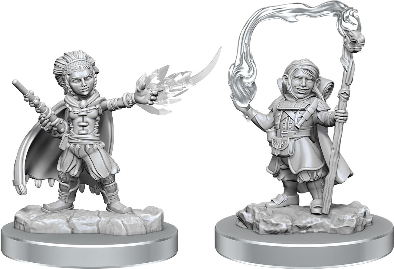 D&D Minis: W20 Halfling Wizards