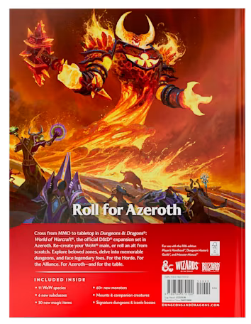 Dungeons & Dragons®: World of Warcraft® Gameplay Expansion
