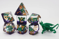Young Green Dragon Poly 7 Dice Set