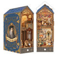 DIY Miniature Book Nook Kit: Leonardo da Vinci
