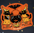 Hallow's Eve Brew Cats- Sticker