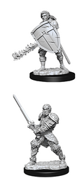 D&D Minis: W8 Male Human Fighter