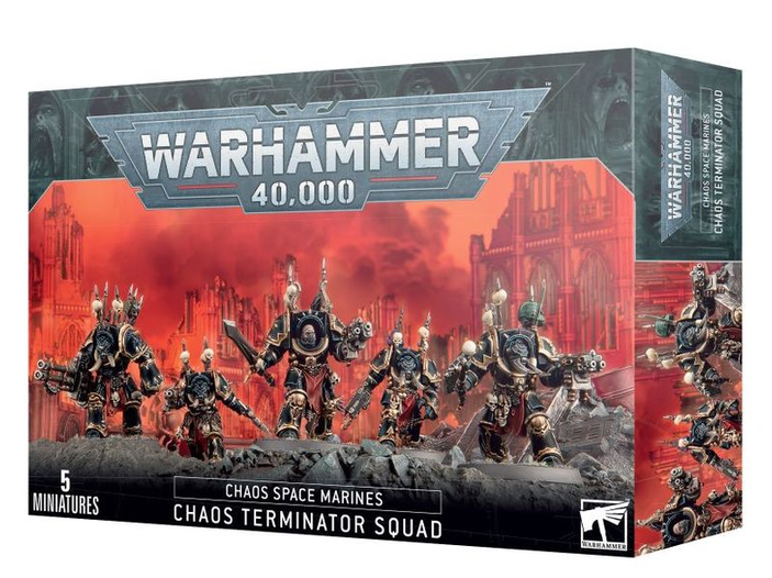 Warhammer 40K: Best Sellers: Chaos Space Marines Terminators