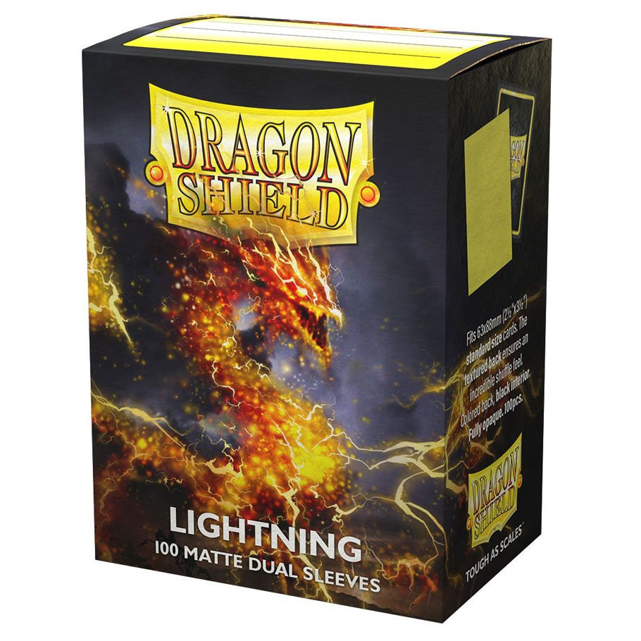 Card Sleeves: Dragon Shield: 100ct Dual Matte Lightning