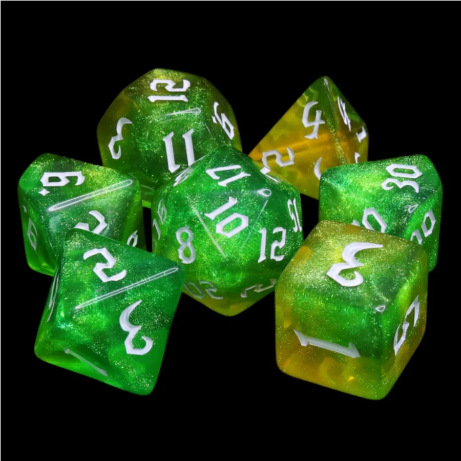 Fairy Tinker Poly 7 Dice Set