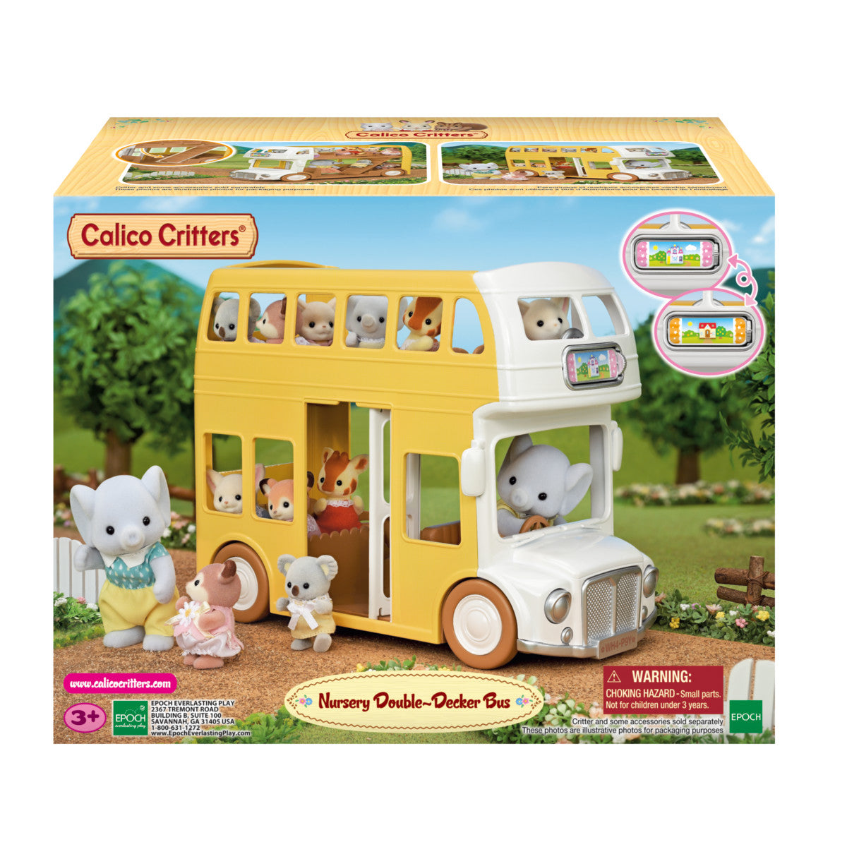 Calico Critters: Nusery Double Decker Bus