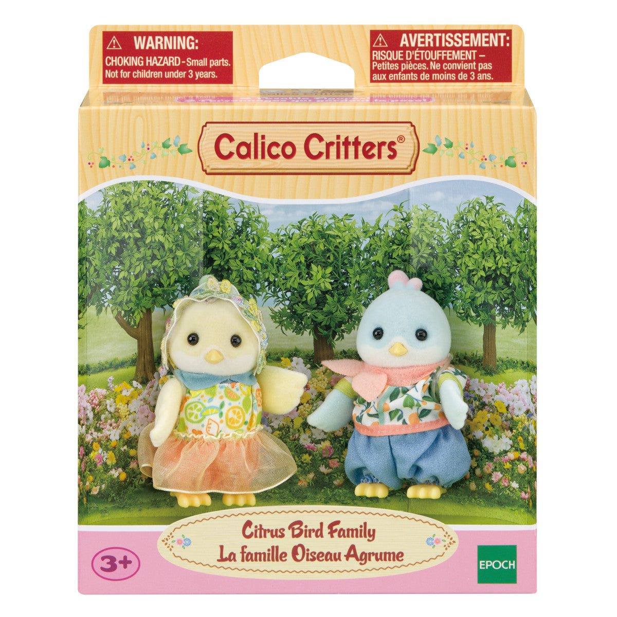 Calico Critters: Citrus Bird Family