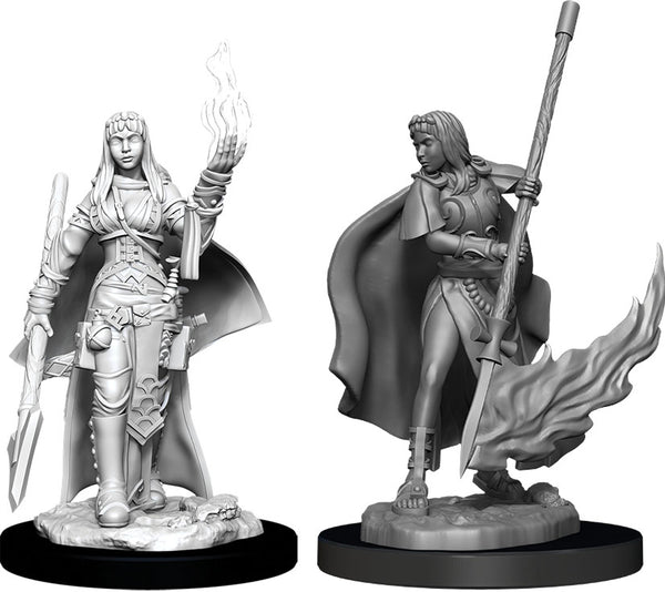 Pathfinder Minis: W11 Female Human Oracle (Magic User)