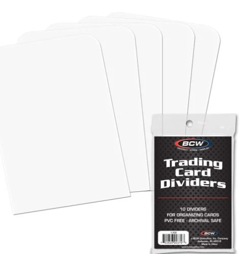 Trading Card Dividers