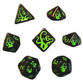 Ichor & Slime Poly 7 Dice Set