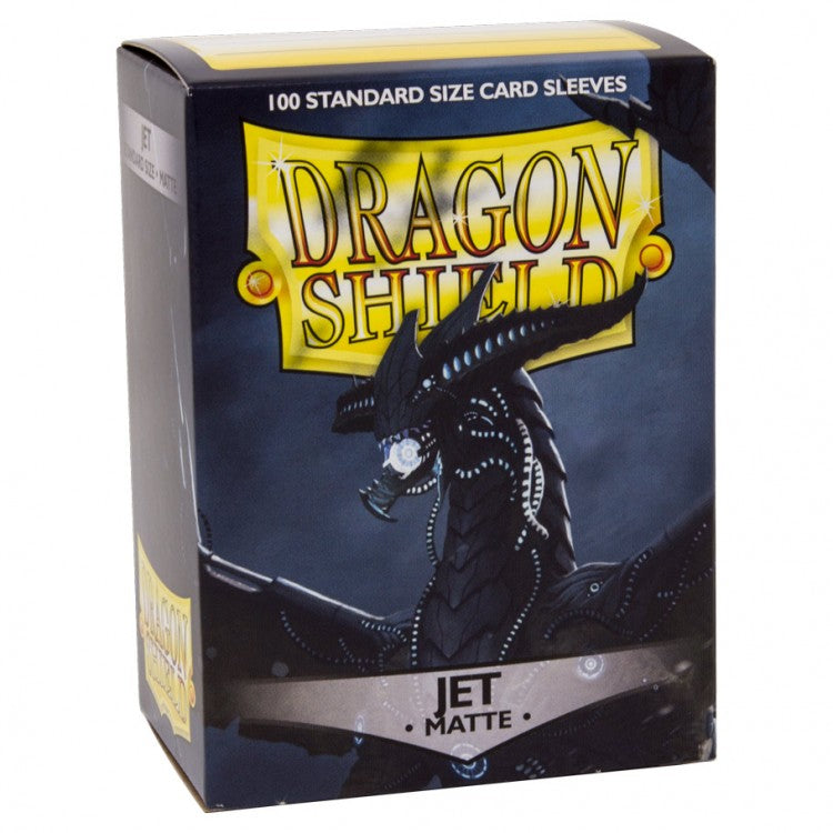 Card Sleeves: Dragon Shields: 100ct Matte Jet