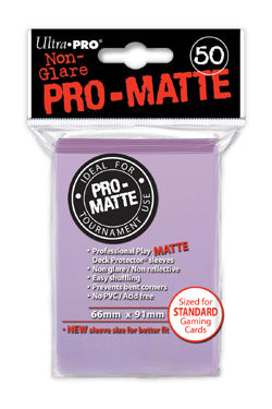 Card Sleeves: PRO-Matte 50ct  Lilac