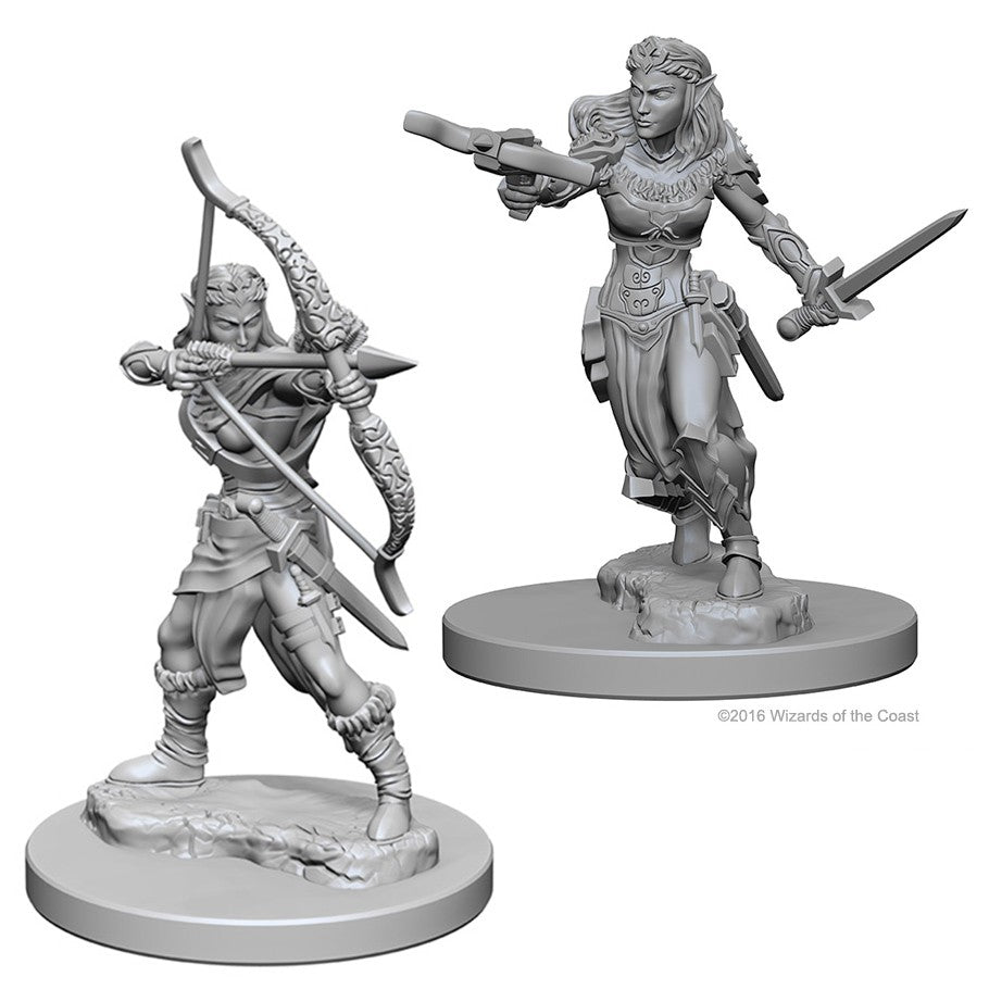 D&D Minis: W1 Elf Female Ranger