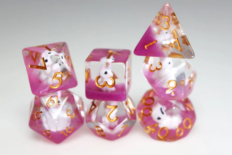 Perfect Persian Poly 7 Dice Set