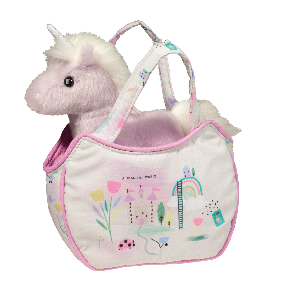 Magical World Sassy Sack with Purple Unicorn