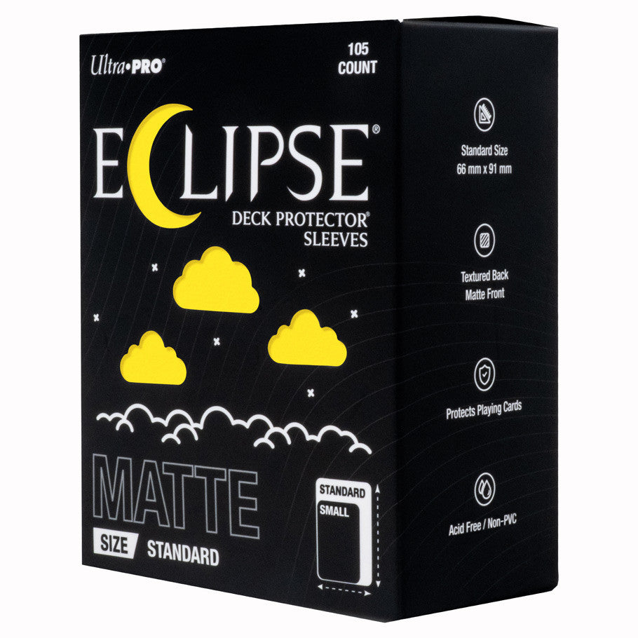 Card Sleeves: Eclipse: Matte Lemon Yellow (105)