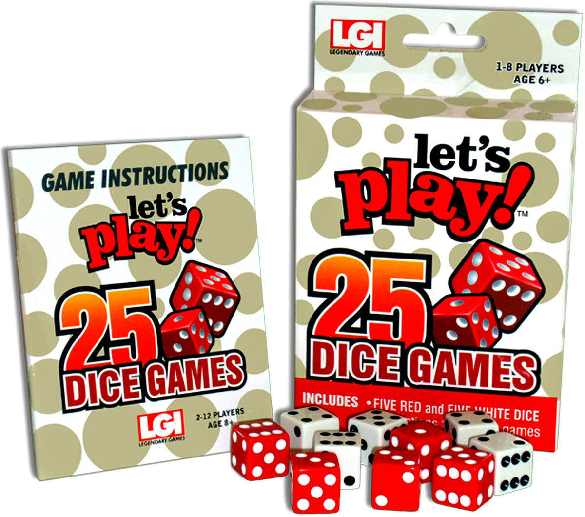 Let's Play 25 Dice Games