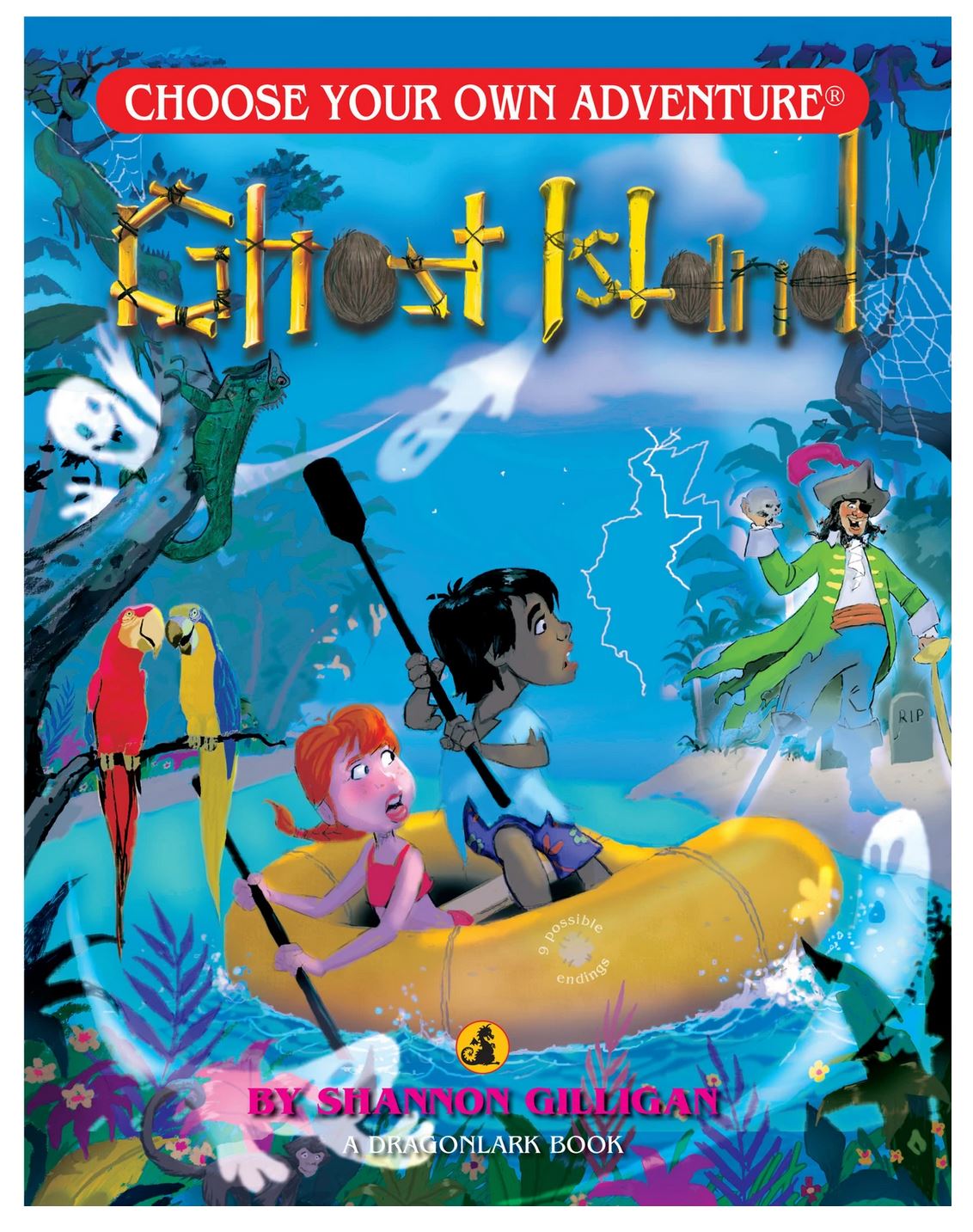CYOA Book: Ghost Island