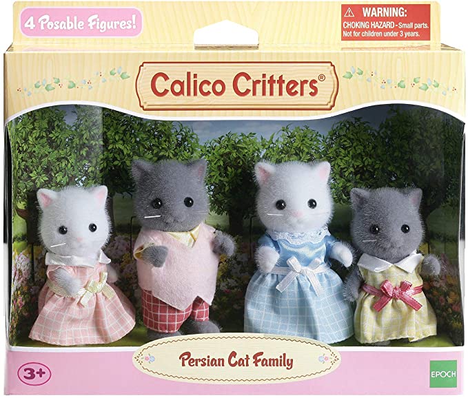 Calico Critters: Persian Cat Family